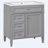 Bathroom Vanity with Top Sink, 2 Drawers and a Tip-out Drawer-1994508812