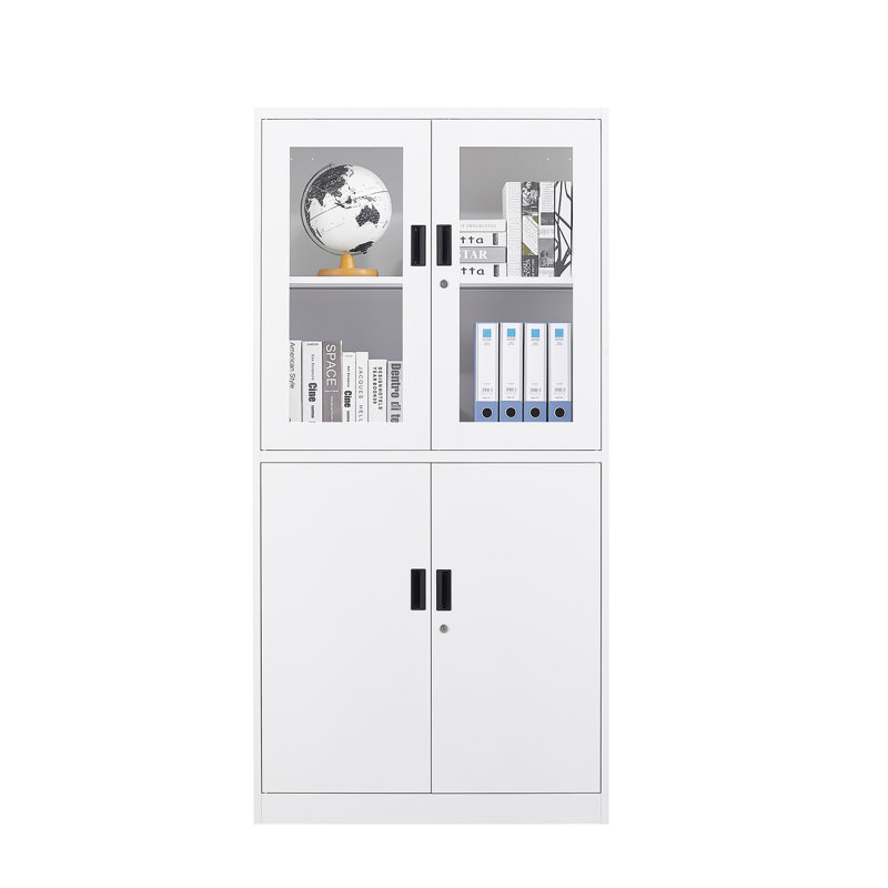 Armoire de rangement à 2 tablettes, Blanc