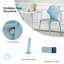 Chaise d'appoint en métal Lonney-2120501082