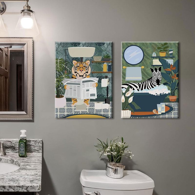 2 Piece Wrapped Canvas Print