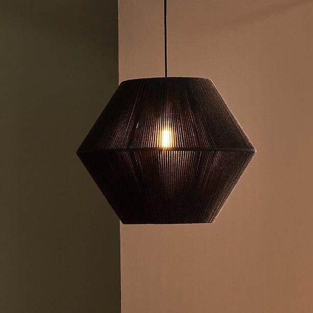 Rudolfa 1 - Light Matte Black Unique/Statement Pendant