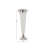 Aluminum Metal Fluted Decorative Silver Vase-1987890603