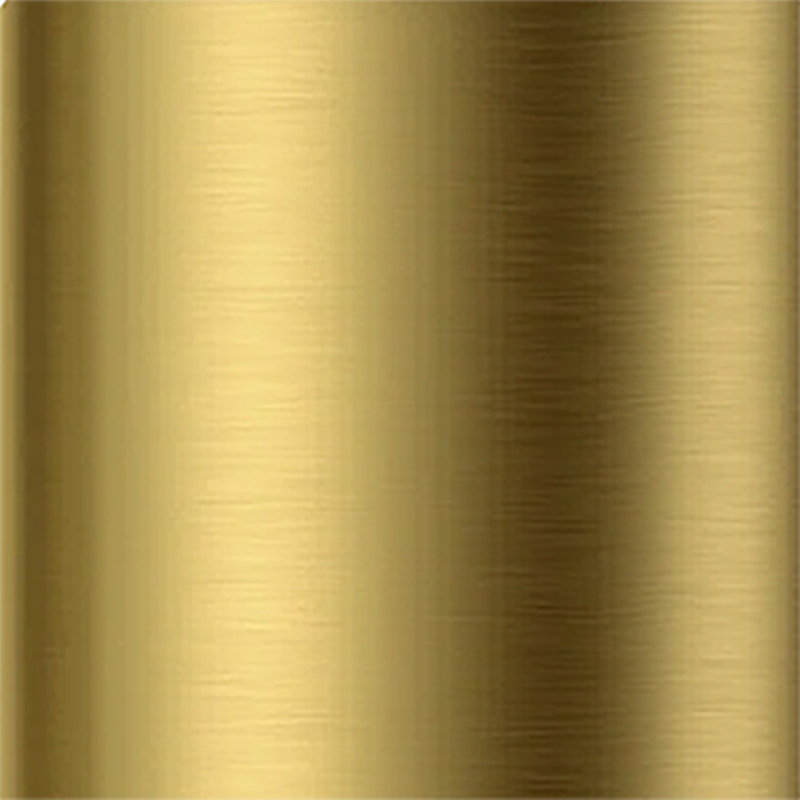 Luxury LED Shower Head Rainfall Waterfall Top Spray High pressure Ceiling Mount, Brushed Gold