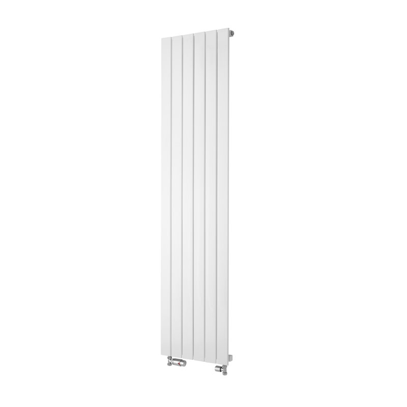 Merlo Vertical Designer Radiator, 180cm H x 31cm W x 5.5cm D, White