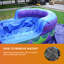 Glissade d'eau pour enfants et adultes (avec souffleur) JumpOrange Mermaid