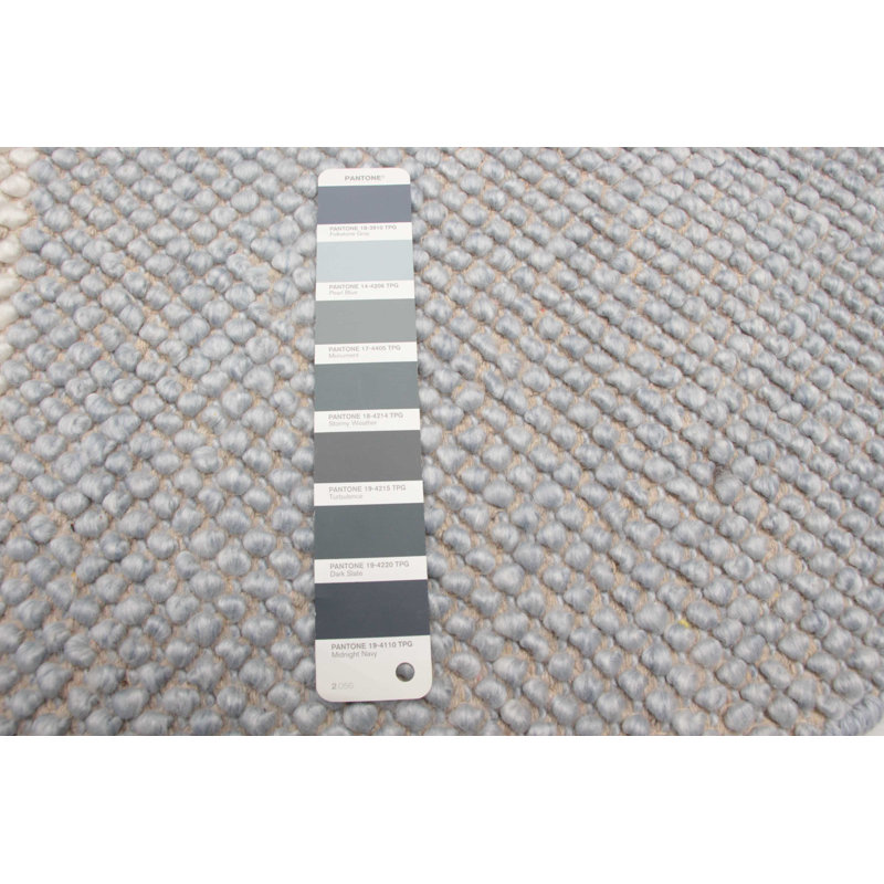 Tapis gris Sienna 5 pi 10 po x 5 pi 10 po