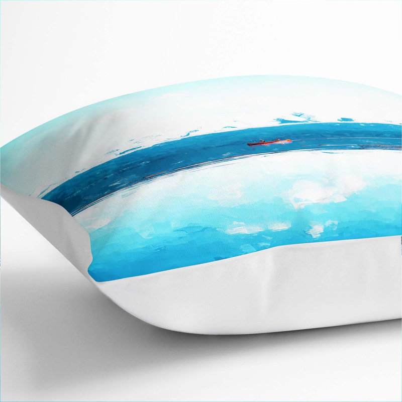 Square Throw Cushion, White, 55cm H x 55cm W x 20cm D