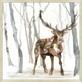 Elk In The Forest 2 Print