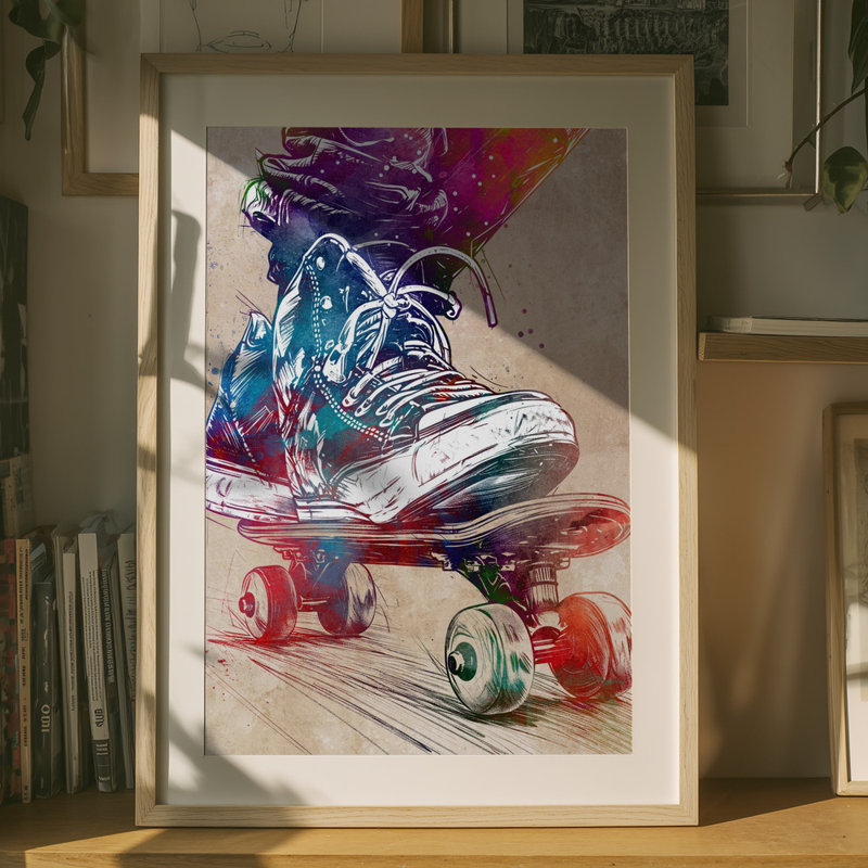Wrapped Canvas Print, Beige, 76.2 cm H x 50.8 cm W
