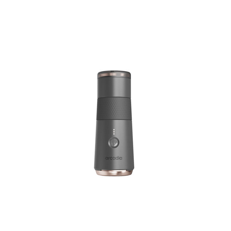 Arcadia Go Rechargeable Portable Turkish Coffee Maker, Black