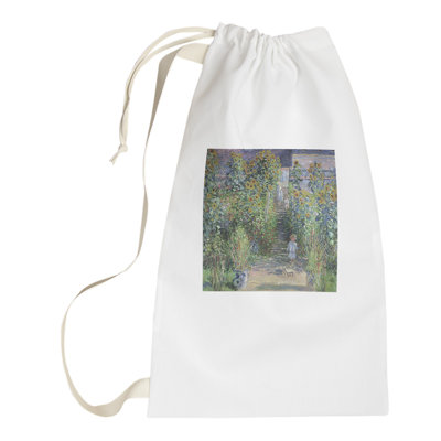 Sac à linge pour jardin fleur Mane