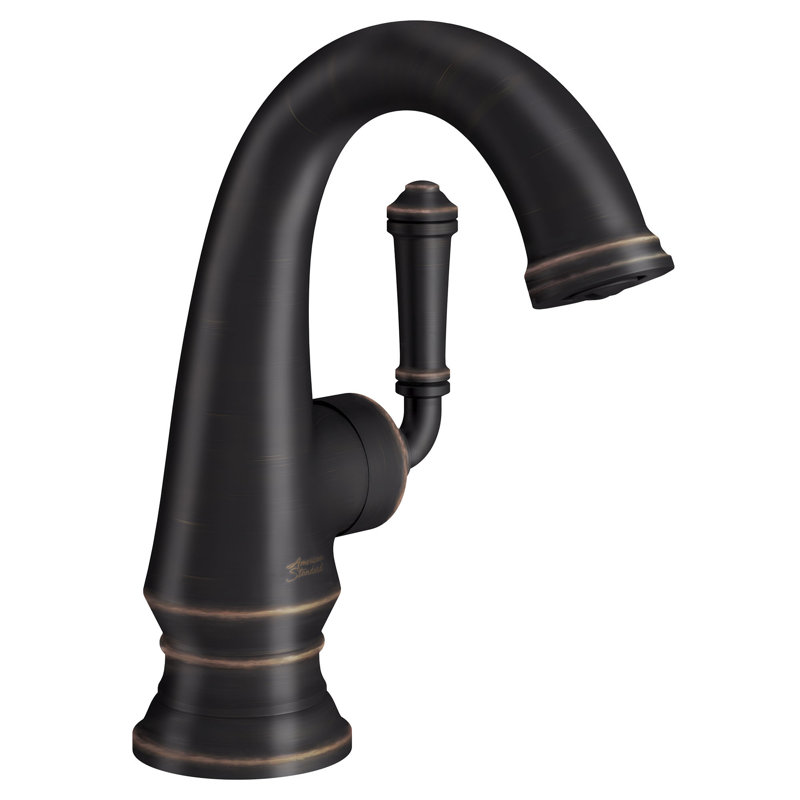 Delancey Single-handle Bathroom Faucet with Drain Assembly, Legacy Bronze, Without Hot/Cold Indicator