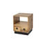 Garret 45cm W Solid Wood Bedside Table
