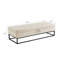 Banc de rangement rembourré en velours avec siège rabattable Modern-1590409862