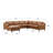 Bella Leather U-Shaped Sectional-70922806