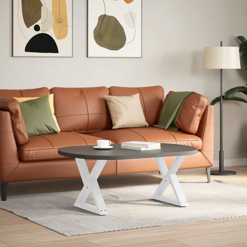 Table Leg, 43.3cm H x 50cm W, White