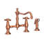 Chesterfield Kitchen Bridge Faucet with Side Spray-66173234-104187789