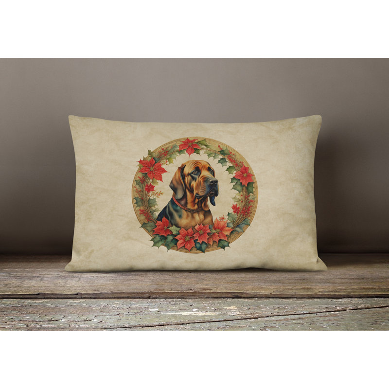 Coussin Christmas, 12 po x 16 po, Rectangulaire