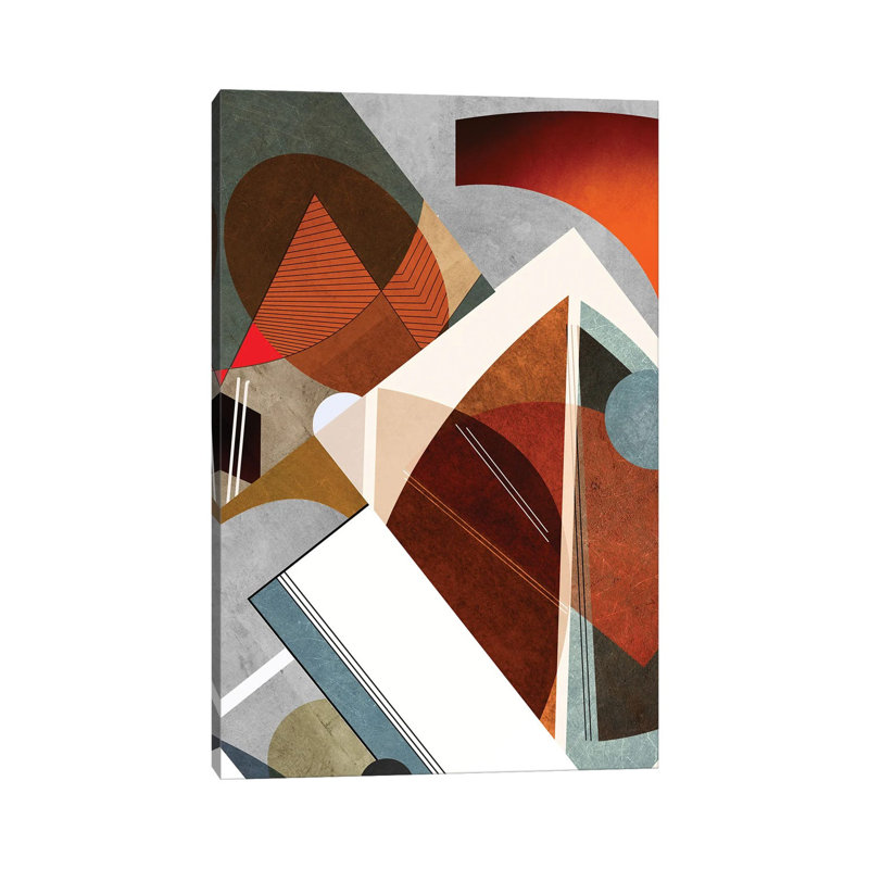 Geometry by Roberto Moro - Wrapped Canvas Print, 20.32 cm H x 30.48 cm W