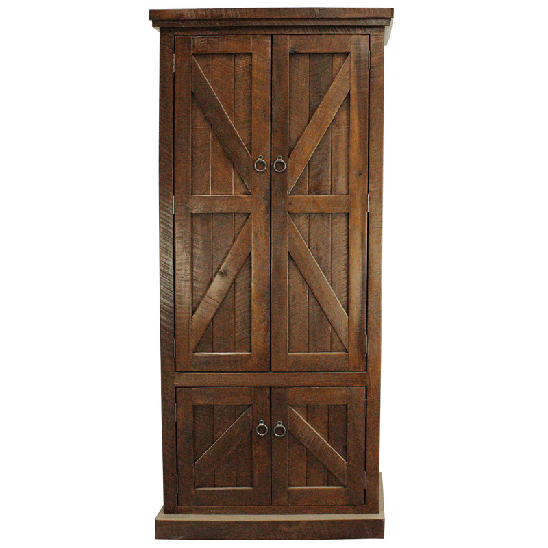 Armoire garde-manger 75 po Zimmerman, Doré havane