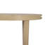 Table de salle à manger 70 "ovale en bois d'acacia avec plateau à lattes
