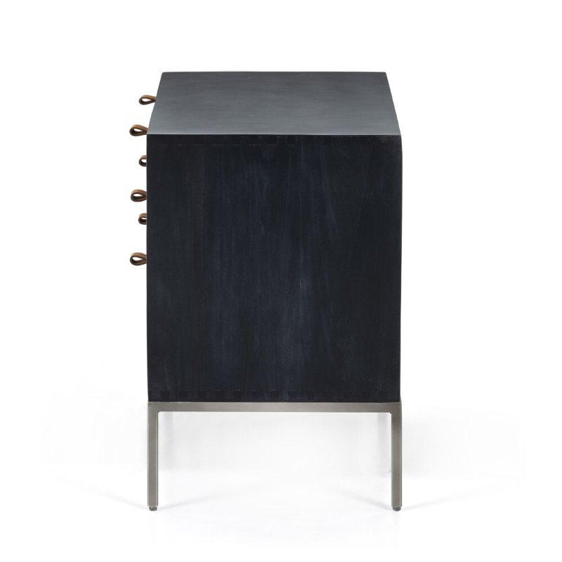 Trey 3 - Drawer Dresser, Black Wash Poplar