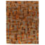 Handmade Wool Abstract Area Rug-705952654