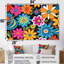 Ophelie - ensemble de décoration murale fleurs sauvages-108458055-108458053
