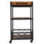 Diara Solid Wood Kitchen Cart