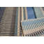 Tapis bleu en laine noué à la main Strpied-1508796785