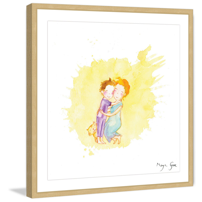 «Mommy» par Maya Gur, reproduction encadrée, H 18 po x l 18 po x P 1,5 po