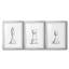 Chess Room Study IV - Ensemble de 3 peintures encadrées-342046586-342046585