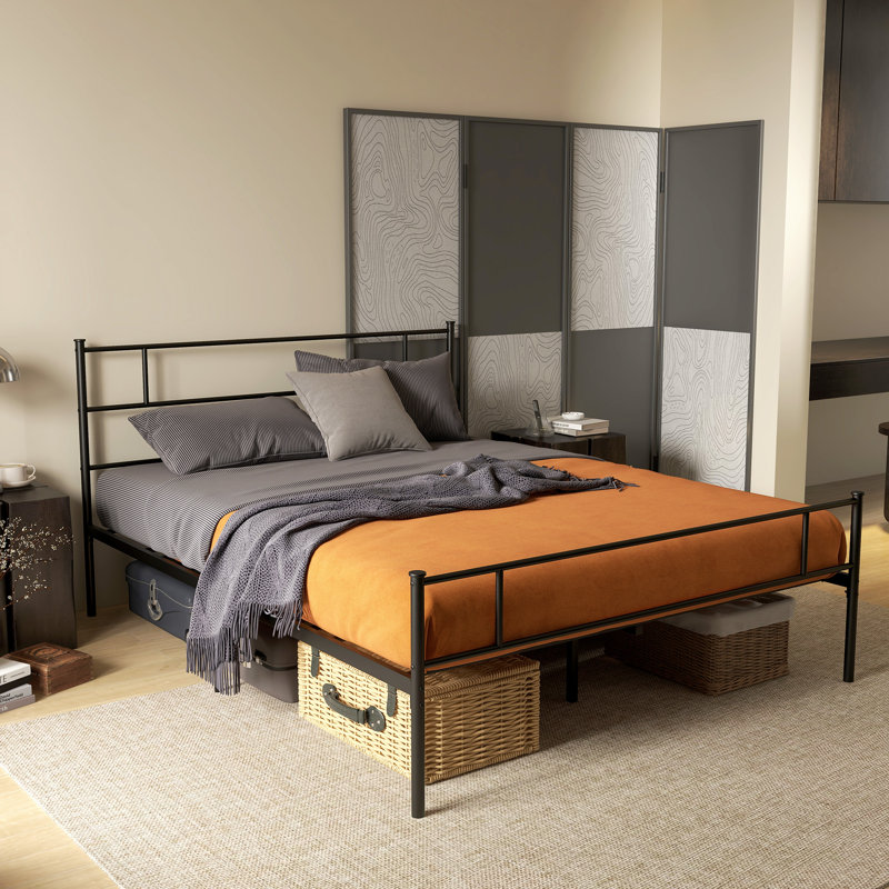 Dorrace EU Kingsize - 160 X 200 Cm Metal Bed, 160 x 200cm