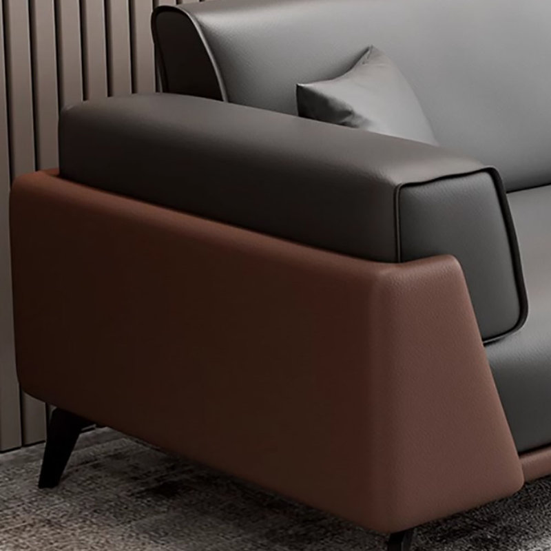 Canapé de bureau de loisirs moderne et luxueux, H 32,3 po x l 110,2 po x P 35,4 po