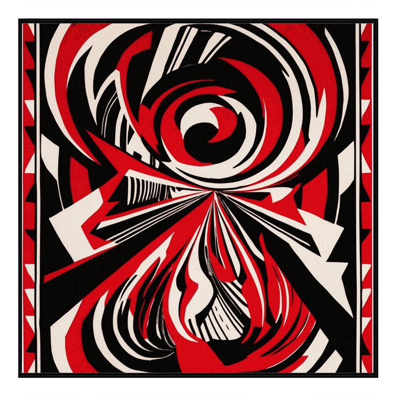 Tapis Ecliptic Vortex, Carré 7 pi