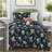 Comfortable Microfiber Bedding Sets, Hypoallergenic Mushroom Print, Cozy Home Decor