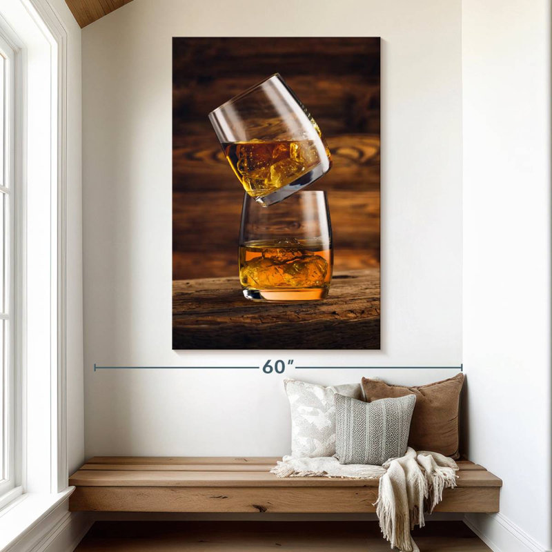 Yarlin Whiskey On Whiskey, 51" H x 34" W