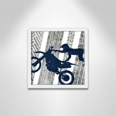 Motorcross Motocross 2 Framed Art