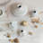 Whispering White Pleated Vase Trio