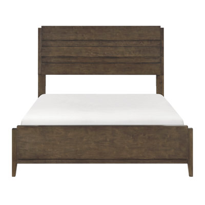 Adaire Solid Wood Panel Bed Frame