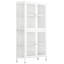 Armoire de rangement à quatre portes en verre avec tablettes réglables-975784913
