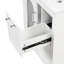 Meuble-lavabo 24 po avec lavabo, meuble-lavabo avec deux tiroirs et porte, tablette réglable, bois massif et panneau de fibres à densité moyenne
