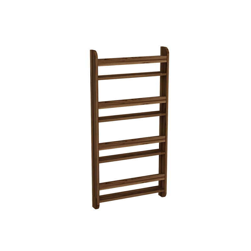 Wall Spice Rack, Light walnut