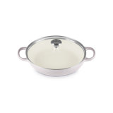 Le Creuset Enameled Cast Iron Signature Round Braiser With Glass Lid, 2.25 Qt., Olive