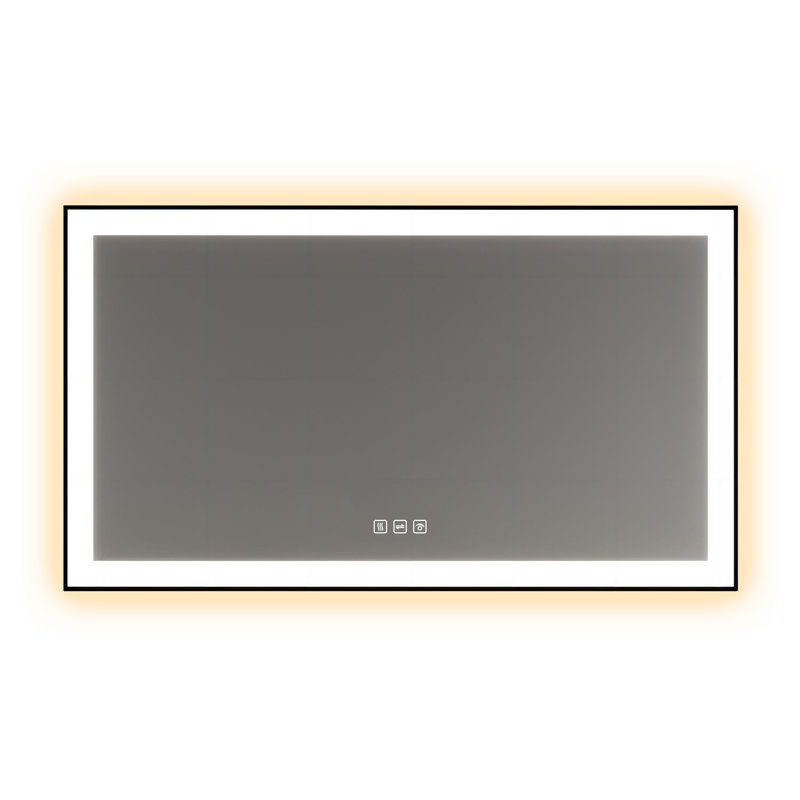 Aluminum Flat Mirror, 60" H x 36" W