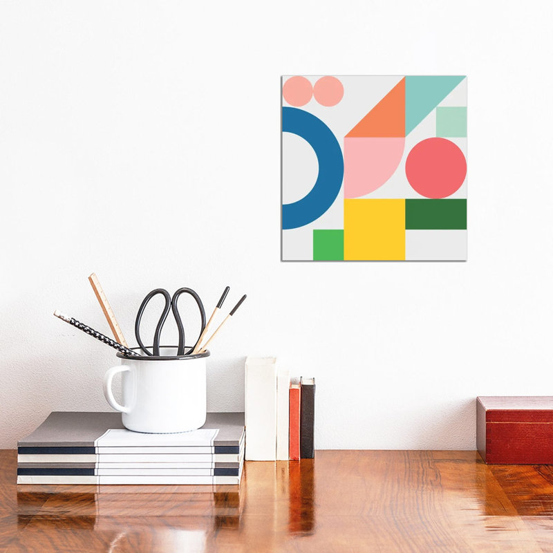 Playpark III - Print on Canvas, Wrapped Canvas, 30.48 cm H x 30.48 cm W