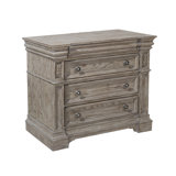 Kingsbury 4 Drawer 35.98" W Bedside Chest