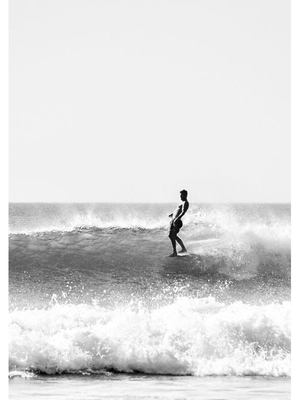 Hang Five Print by Kristen M. Brown, 18" H x 24" W x 1.25" D, Wrapped Canvas