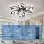 Ventilateur de plafond 25,5 po avec lumières, télécommande 3 températures de couleur, ventilateur à 6 vitesses-125784038