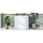 Meuble-lavabo autoportant de style Shaker avec lavabo, 4 tiroirs à fermeture en douceur et 2 portes à fermeture en douceur-498915828